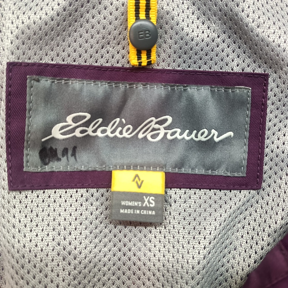 Eddie Bauer Jacket Womens XS Burgundy Travex‎ Weatheredge Hooded Outdoor Coat - Picture 3 of 10